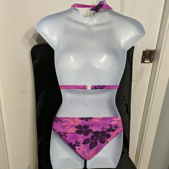 For Jessica! - Neon Purple Hibiscus Bikini - Picture 2 of 5